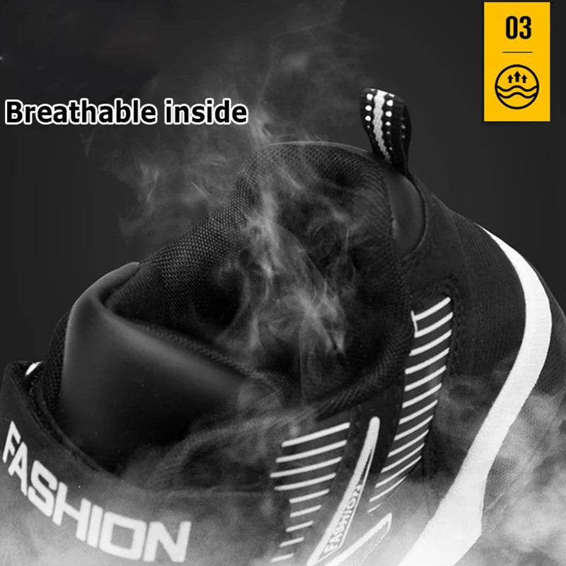 Tênis de Meninos para Escola Esportiva em Couro para Crianças - Sneakers Casuais para Meninos, Corrida e Caminhada de 7 a 12 Anos