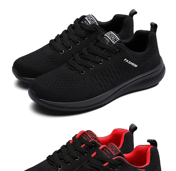 Tênis Masculinos Leves para Caminhada, Sapatos Esportivos Clássicos, Malha Respirável, Calçados Casuais, Moda Masculina, Mocassins, Tênis Masculino