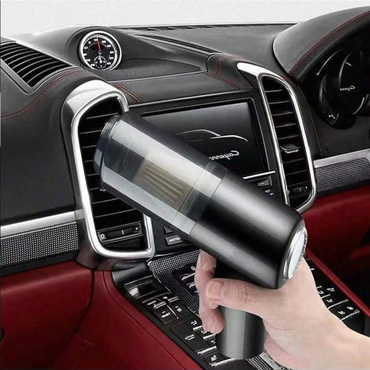 Aspirador de pó 3 em 1 com sucção e sopro integrado, aspirador de pó combinado, carregamento USB, pequeno aspirador de pó para carro e uso doméstico.
