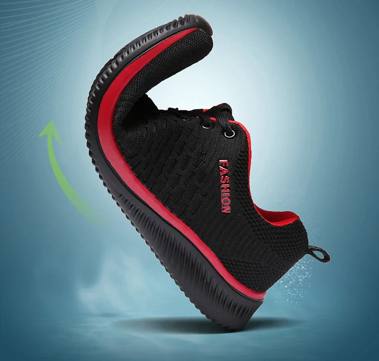Tênis Masculinos Leves para Caminhada, Sapatos Esportivos Clássicos, Malha Respirável, Calçados Casuais, Moda Masculina, Mocassins, Tênis Masculino