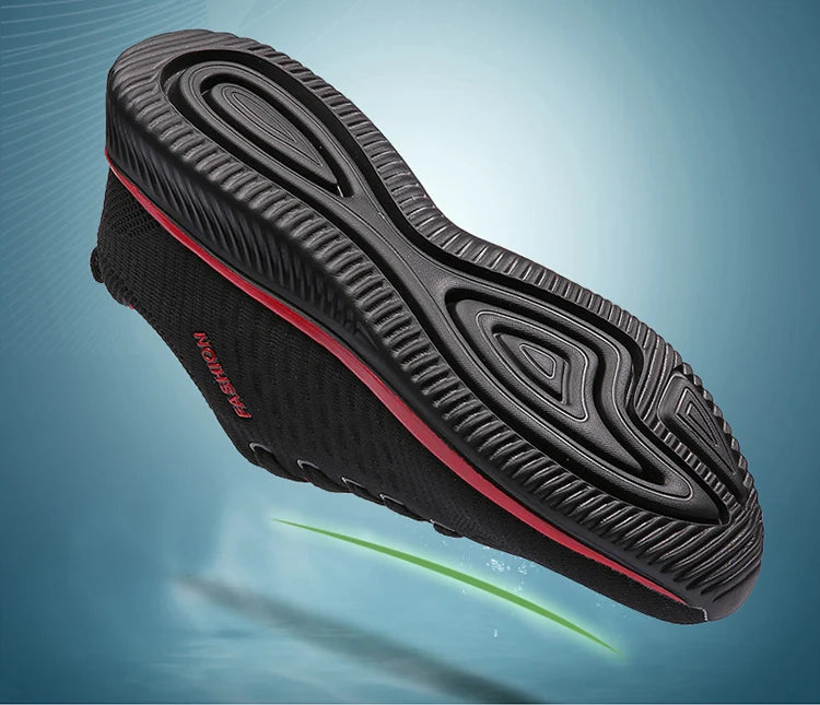 Tênis Masculinos Leves para Caminhada, Sapatos Esportivos Clássicos, Malha Respirável, Calçados Casuais, Moda Masculina, Mocassins, Tênis Masculino