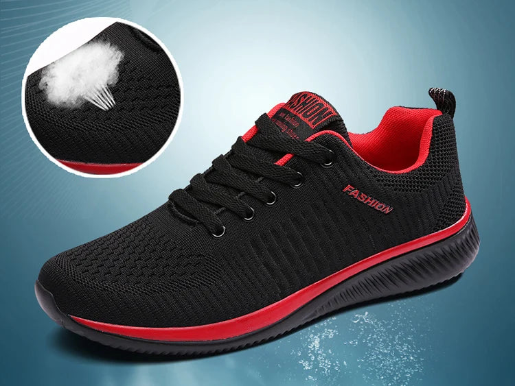 Tênis Masculinos Leves para Caminhada, Sapatos Esportivos Clássicos, Malha Respirável, Calçados Casuais, Moda Masculina, Mocassins, Tênis Masculino