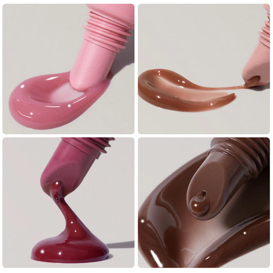 Brilho Labial Brilhante à Prova D'Água Batom Brilhante de Longa Duração