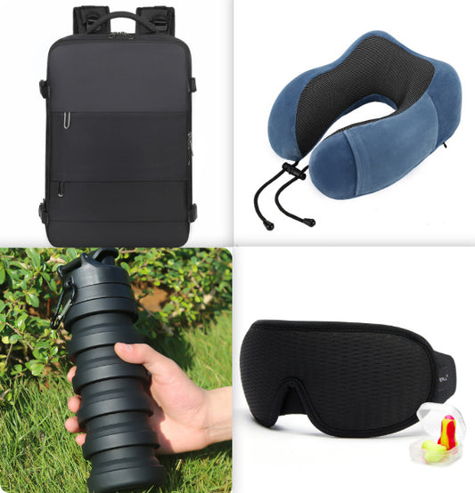 Mochila de Viagem Grande Feminina À Prova D'Água